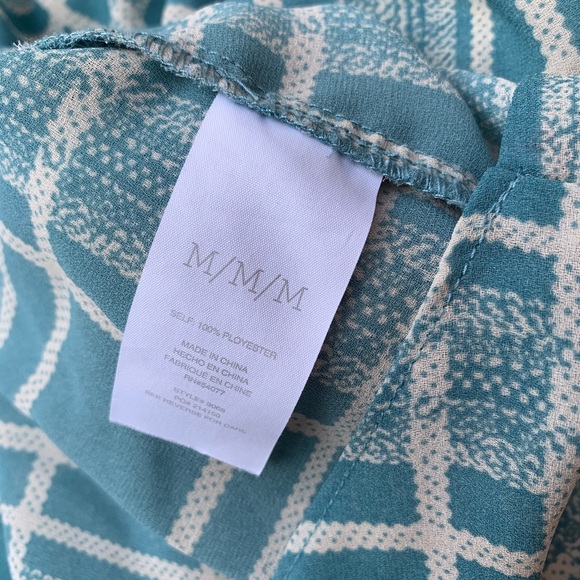 Cabi Windowpane wrap blouse Style 3068 - Picture 13 of 14